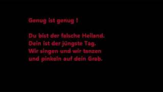 subway to sally ~ falscher heiland ~ with lyrics