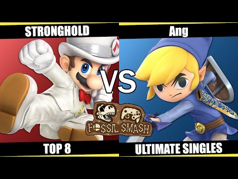 Fossil Smash 2023 Top 8 - StrongHold(Mario) Vs Ang(Toon Link)  SSBU Ultimate Singles