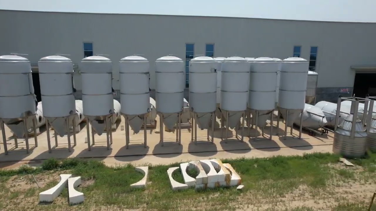 10T beer fermentation tank in the stock in Jinan