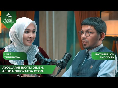 "Ayollarni baxtli qilish, aslida nihoyatda oson". 33 Savol - mehmoni Lola Zunnunova.