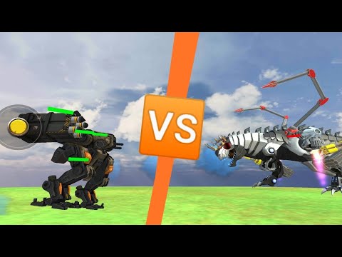 robot BOSS 🆚 upgraded cyber Rex in ARBS .