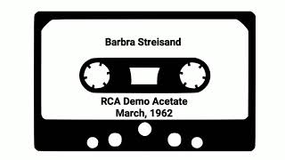 Barbra Streisand - RCA Demo Acetate 1962