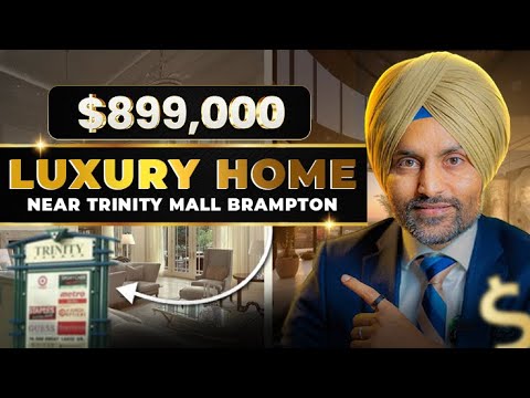 Insane Real Estate Deal: Luxury Home Near Trinity Mall Brampton Just Listed for $899k!