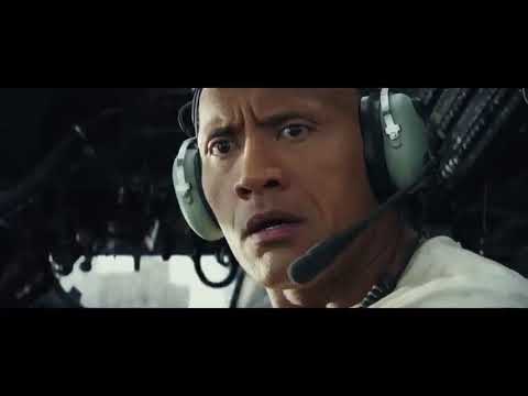 Giant Crocodile Attack Scene:Rampage (2018) Movie Clip