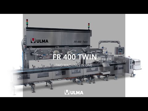 FR 400 TWIN: a new compact high-output horizontal wrapper - ULMA Packaging