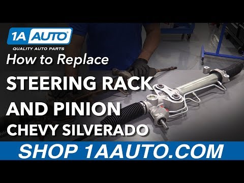 How to Replace Steering Rack & Pinion Assembly 07-13 Chevy Silverado