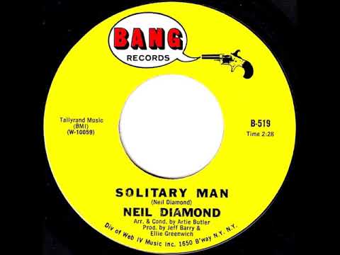 Solitary Man (45 Version) - Neil Diamond Stereo 1966