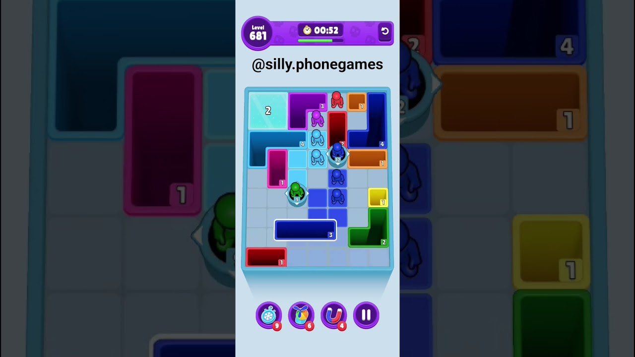 Drop Away Level 681 Walkthrough Solution