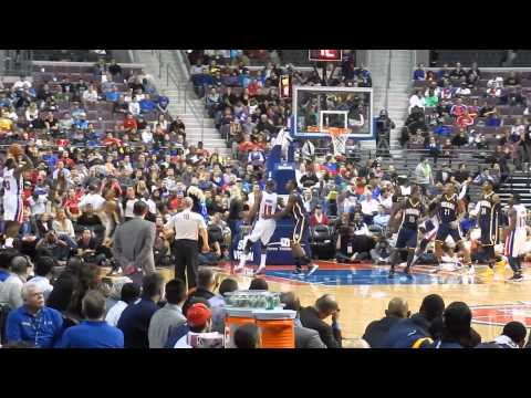 Indiana Pacers vs. Detroit Pistons: Rodney Stuckey With A 3-Pointer