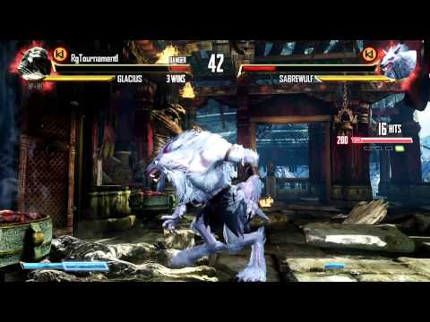 WB8 Killer Instinct Kinetic Orochi (Glacius) vs EG Justin Wong (Sabrewulf)