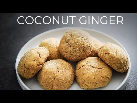 GF Coconut Ginger Cookies Recipe | EASY Christmas...