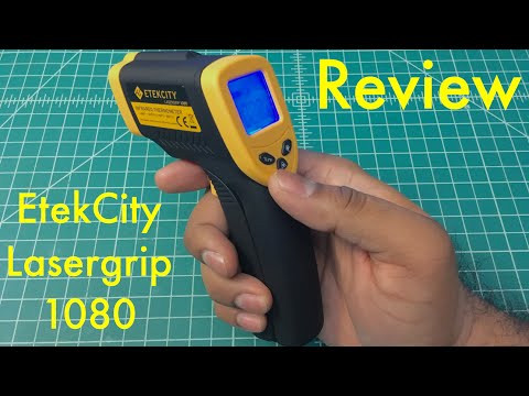 , title : 'Etekcity Lasergrip 1080 Digital Infrared Thermometer Review'