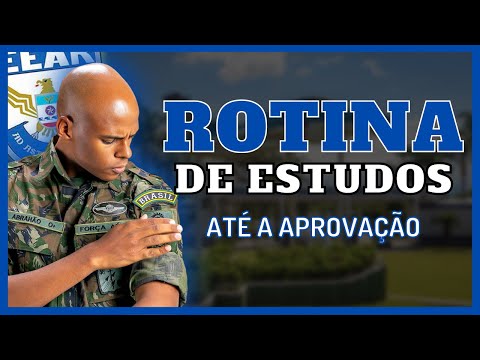 Minha ROTINA DE ESTUDOS até a Aprovação em 2 Concursos Militares [Triunfo Militar]
