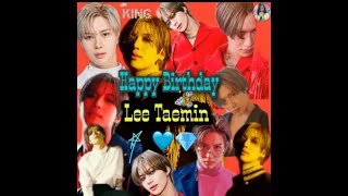 Happy Birthday Lee Taemin