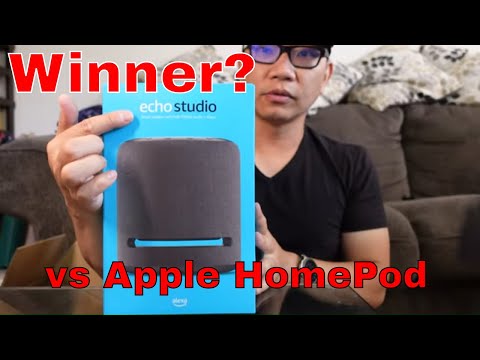 Echo Studio Unboxing, Setup, Initial Impressions and Sound Quality vs Apple Homepods