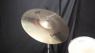 Video thumbnail for Sabian 16" AAX X-Plosion Crash by The Drum Shop - Portland, Maine