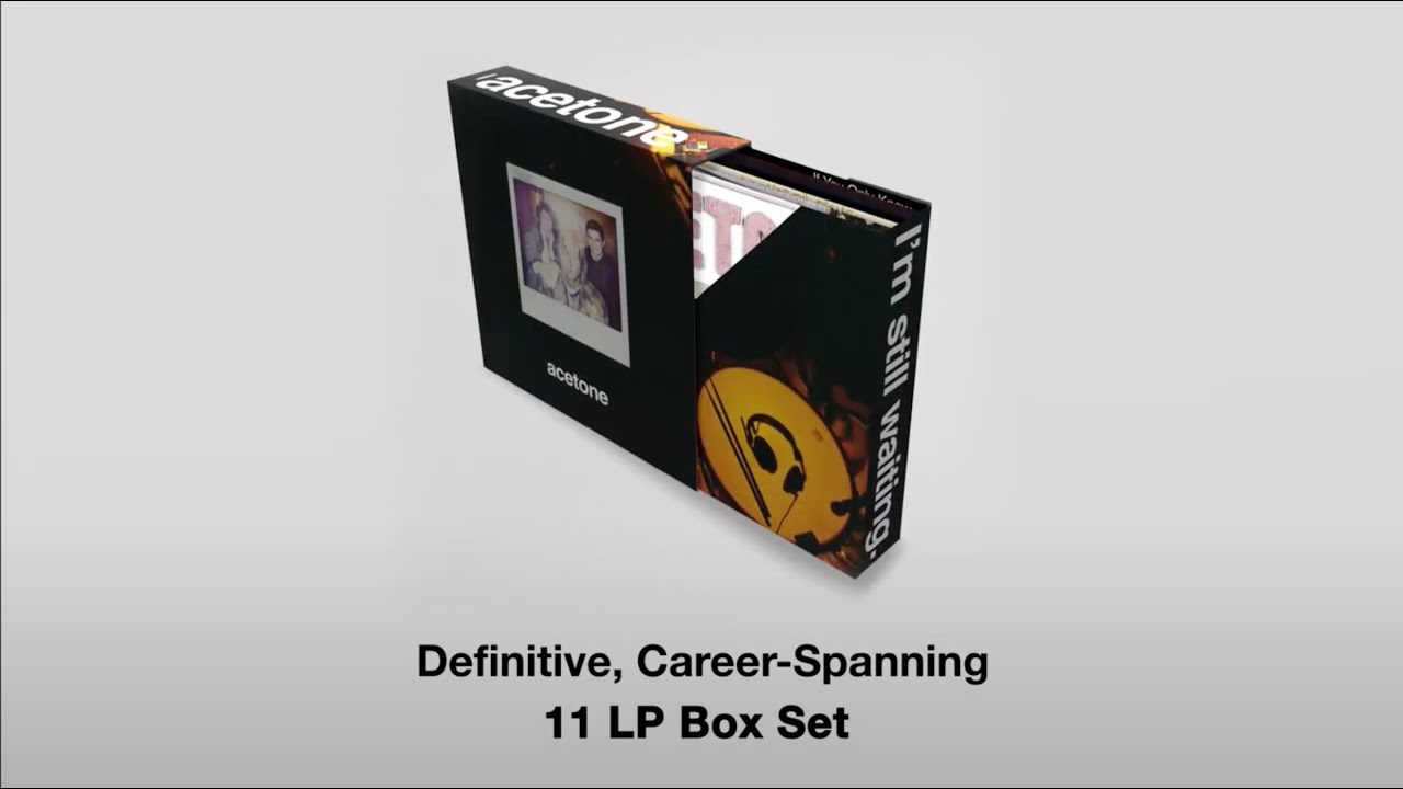 Acetone - I'm still waiting. 11 LP box set - Unboxing