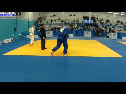 Judo Baltic Sea Championships 2020: M-81: HYTÖNEN - HAKKARAINEN