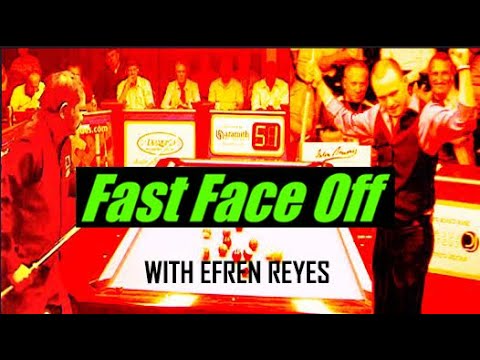 Fast Face Off with Efren Reyes vs Danny Smith