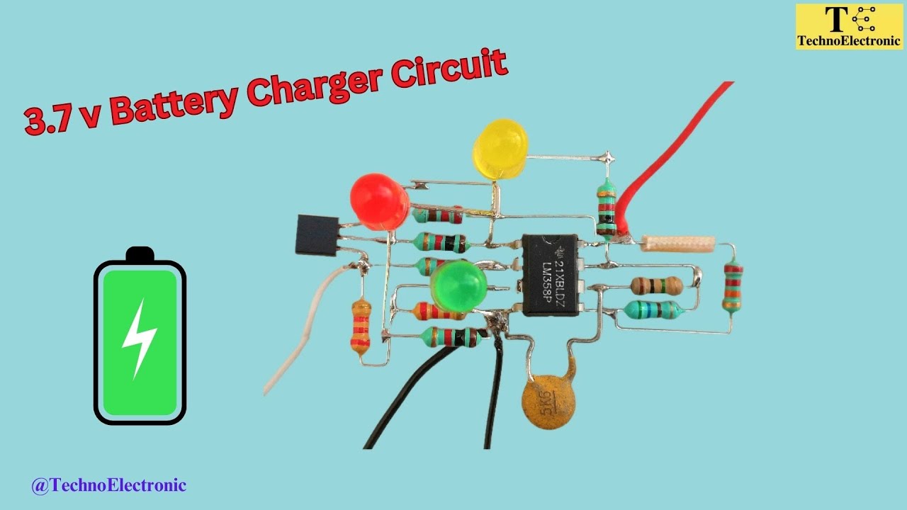How to Make Battery Charger Circuit Using LM358 IC