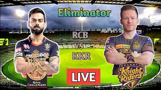 RCB VS KKR Eliminator Match Live Score l IPL Live Score