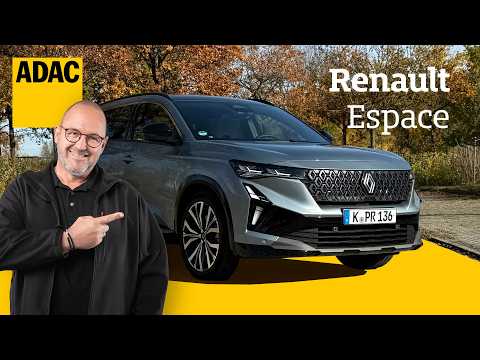 Großes SUV mit Hybridantrieb: Der Renault Espace im ADAC Fahrbericht