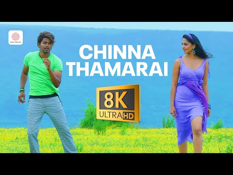 Vettaikaaran - Chinna Thamarai 8K/4K Video Song | Vijay, Anushka | Vijay Antony