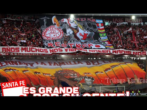 "" Barra: La Guardia Albi Roja Sur • Club: Independiente Santa Fe