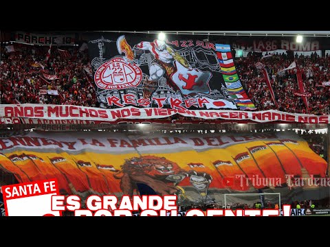 "" Barra: La Guardia Albi Roja Sur &bull; Club: Independiente Santa Fe
