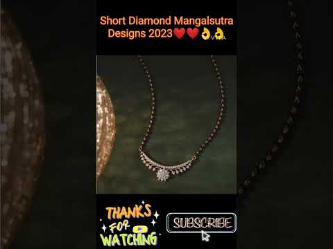 New Design Diamond Mangalsutra 2023//diamondmangalsutra/youtubviralshorts#jewellery #shorts #viral