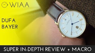 Deutsche Uhrenfabrik (Dufa) Bayer Watch Review