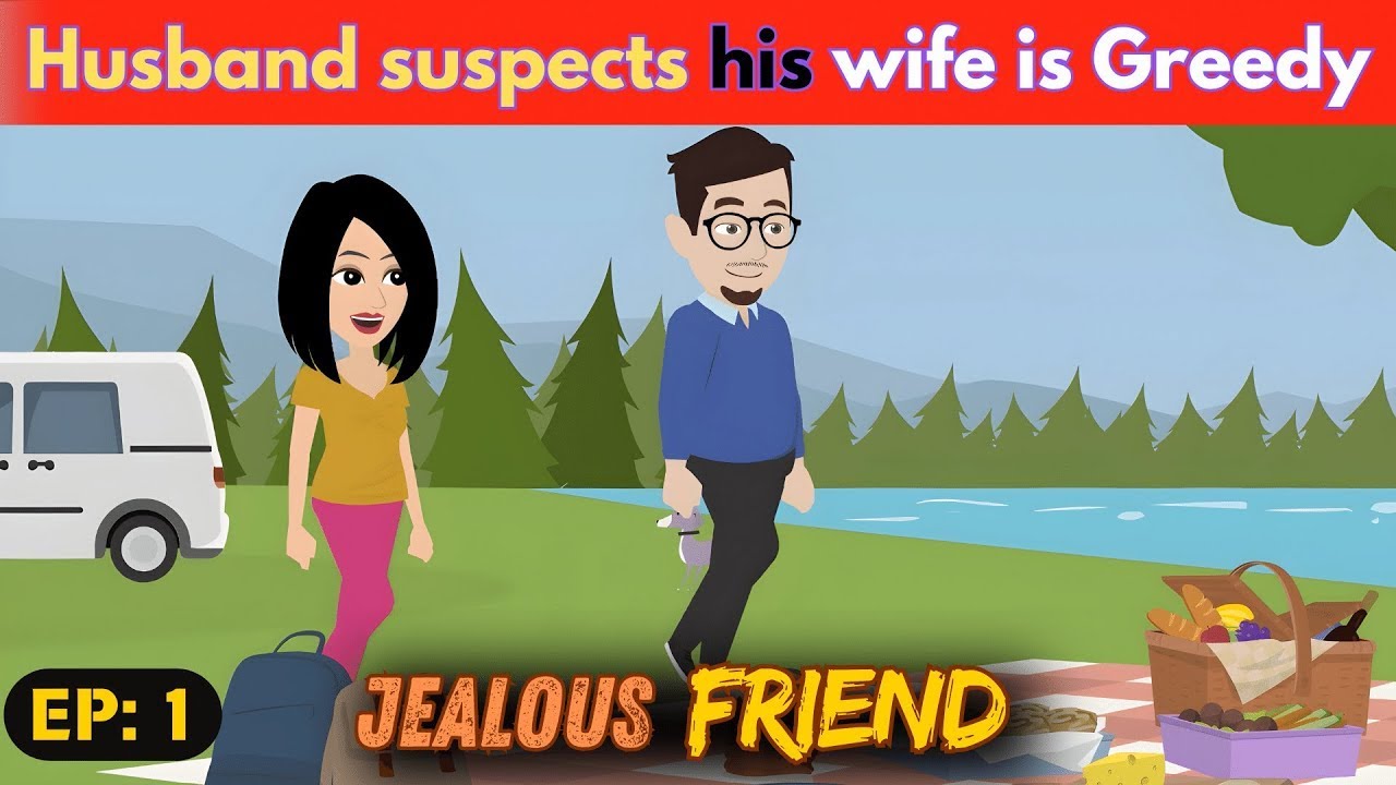 Jealous Friend  Part 1 | Animated stories | English animation | English story | Diary of Stories