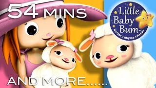 Mary Had A Little Lamb | Plus Lots More Nursery Rhymes | 54 Minutes Compilation from LittleBabyBum!