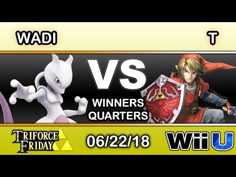 TFF - WaDi (Mewtwo) Vs. T (Link) Winners Quarters - Smash 4