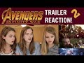 Infinity War Trailer 2 REACTION! (lots of HYPE!)