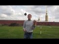 Белый голубь и уроки жонглирования булыжниками.24 августа 2014. 