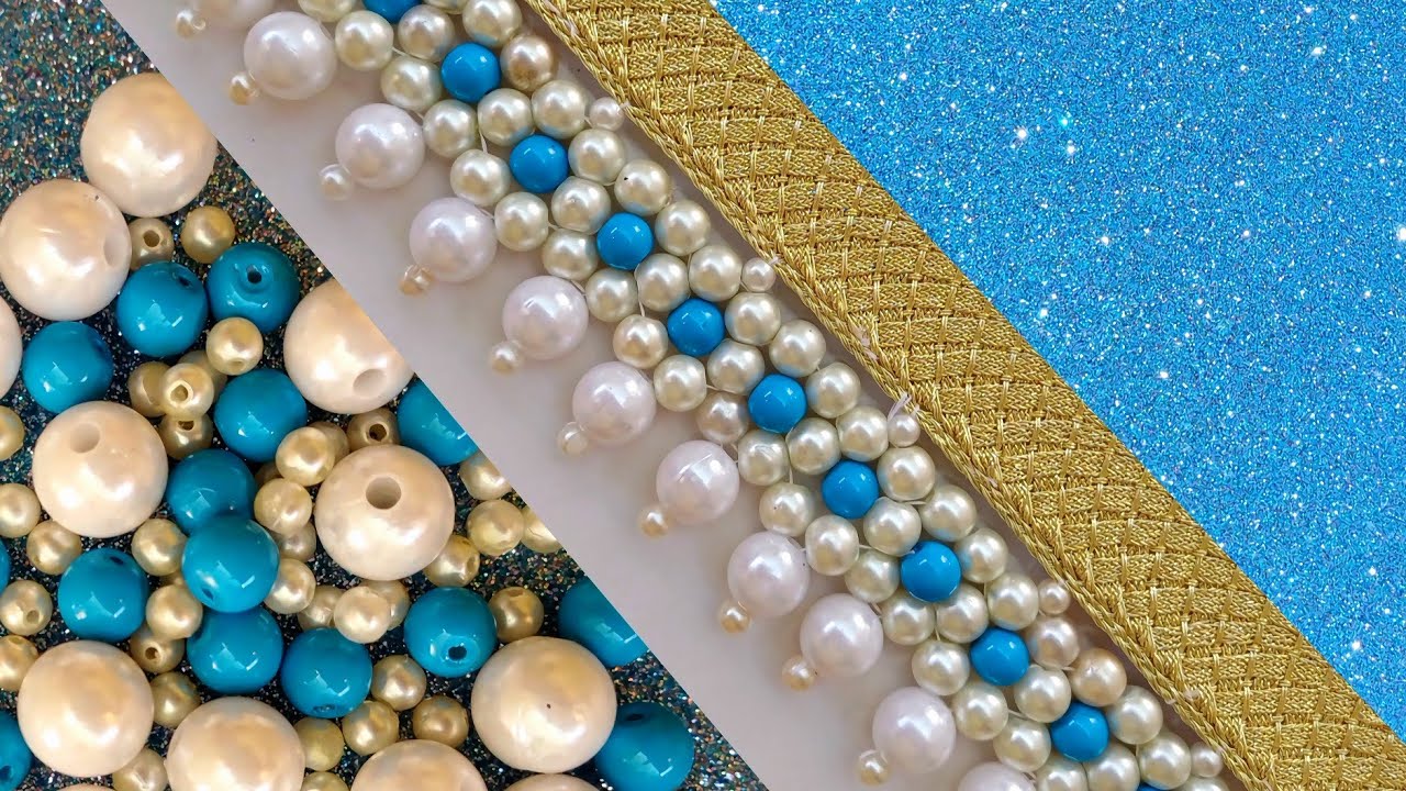 For the first time, try this embroidery#diy 🩵🩵🩵