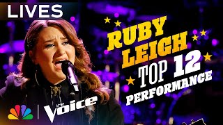 Ruby Leigh Performs &quot;You Lie&quot; by Reba McEntire | The Voice Lives | NBC