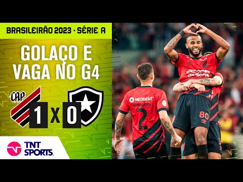 GOLAÇO DE ALEX SANTANA DÁ VITÓRIA AO ATHLETICO CONTRA O LÍDER BOTAFOGO | ATHLETICO-PR 1X0 BOTAFOGO