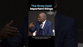 The three most important things
