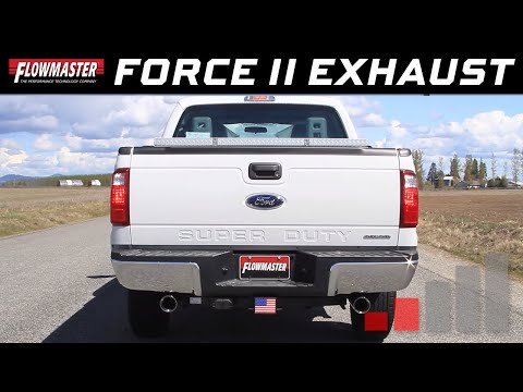 2014-16 Ford F250, F350 - Force II Cat-back Exhaust System 817701