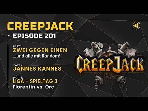 [DE] 2v1 - und alle mit RANDOM! | Creepjack 201 - Warcraft 3