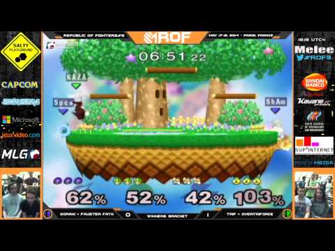 RoF#3 - Doraki + Fauster Fayk vs Trifasia + Overtriforce - SSBM Teams Bracket