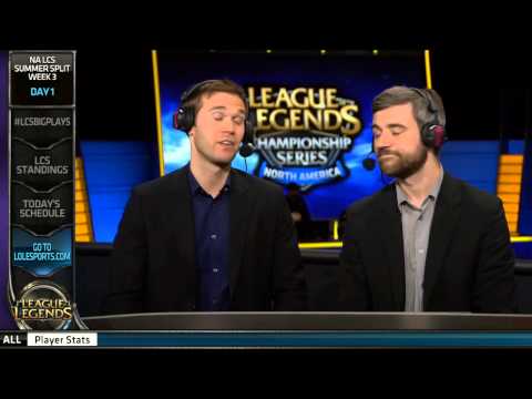 Recap of S4 NA LCS Summer split 2014 Week 2 and Welcome to Week 3 Day 1!
