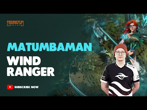 Matumbaman Windranger Safe Lane Dota 2 | Ranked Match | Gameplay