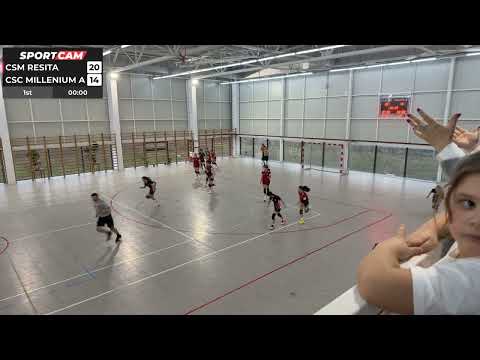 CSM Resita - CSC Millenium Giarmata A - meci handbal Junioare 3 - 20.12. 2025 repriza  2