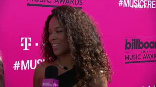 Serayah Magenta Carpet Interview - BBMAs 2016