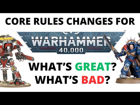Every Major 40K Core Rules Change Reviewed - What's Good and What's Bad by Your Vote!