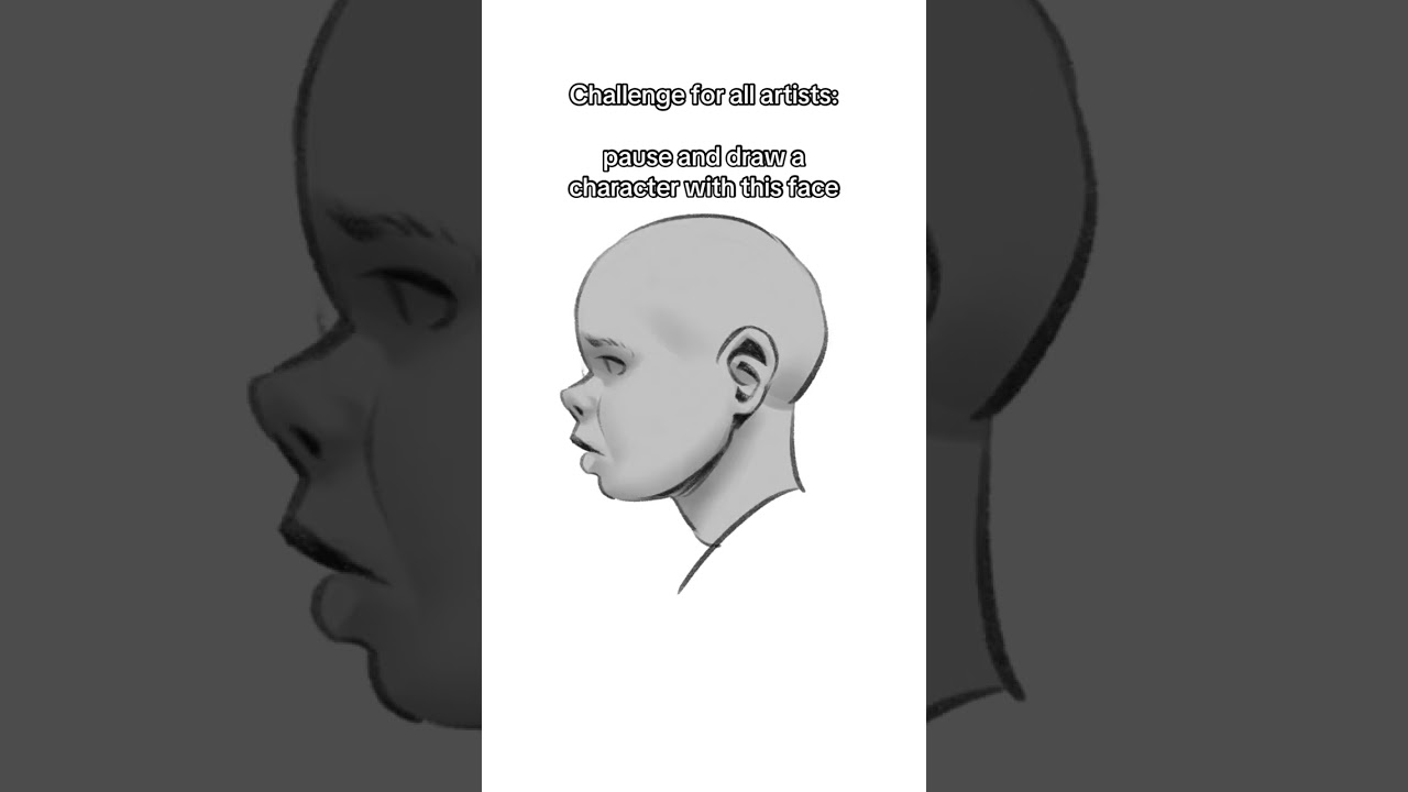 PAUSE ART CHALLENGE - Practice Different Faces