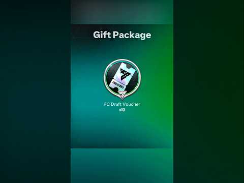 HOW TO GET FREE DRAFT VOUCHER TOTY EVENT GIFT PACKAGE IN EA FC FIFA MOBILE 26 #shorts #fcmobile